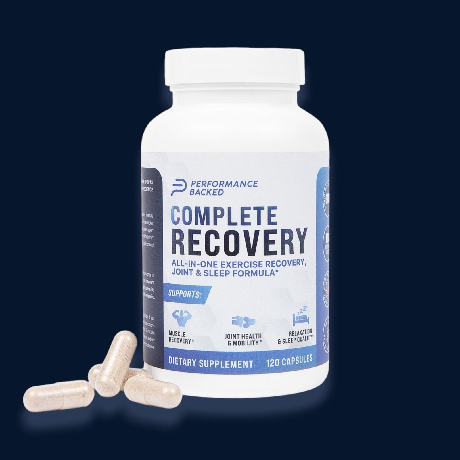 Complete Recovery Capsules - Performance Backed