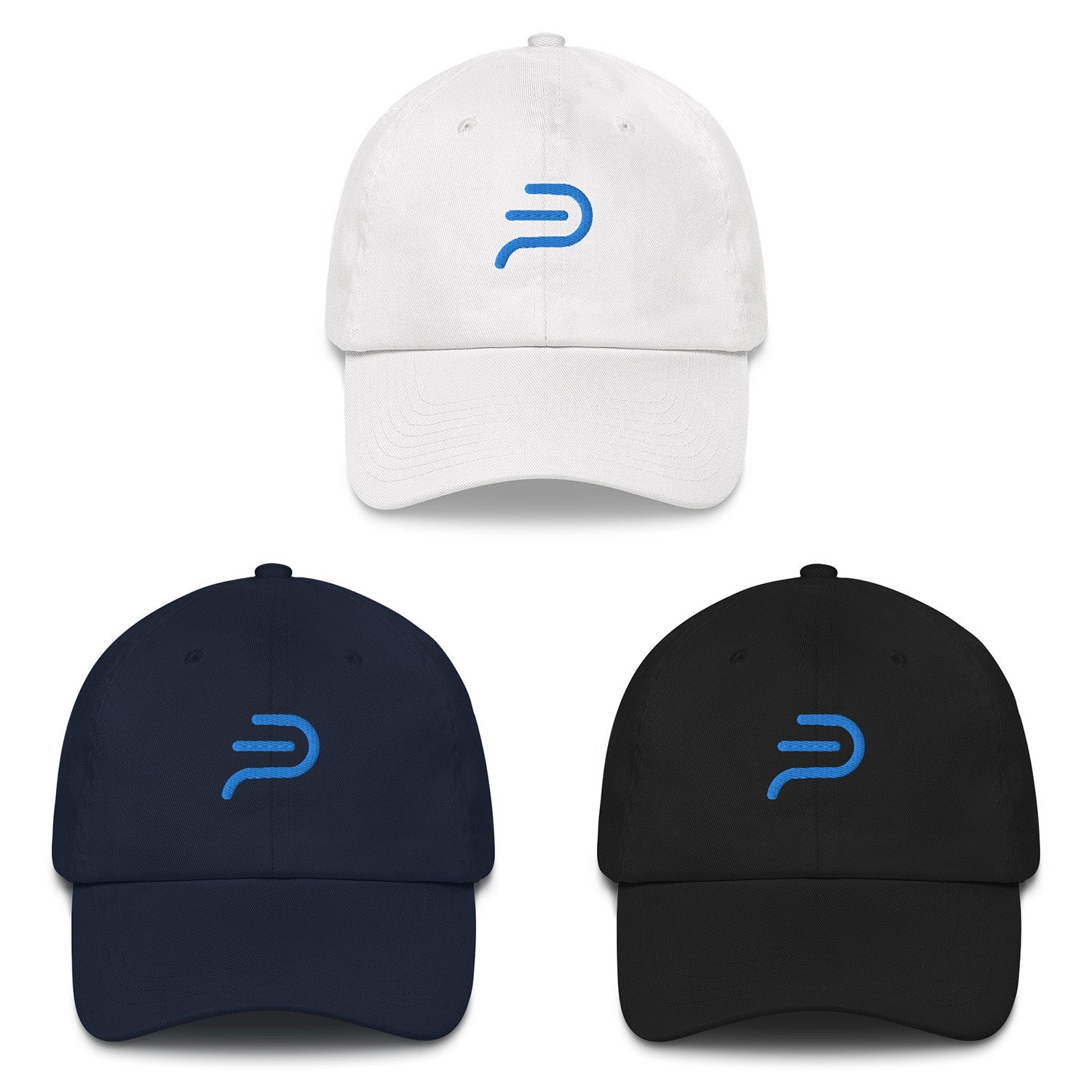 Embroidered Logo Hat - Performance Backed